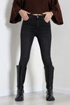 Kadın Dar Paça Kot Pantolon Füme Model TV-103235