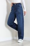 Kadın Baggy Kot Pantolon Mavi Model TV-103472