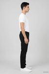 Erkek Gabardin Regular Klasik Pantolon Siyah