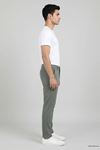 Erkek Gabardin Regular Klasik Pantolon Haki