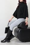 Kadın Dar Paça Kot Pantolon Gri Model TV-103492