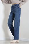 Kadın Straight Kot Pantolon Mavi Model TV-103553