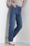 Kadın Straight Kot Pantolon Mavi Model TV-103553