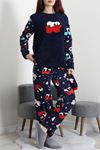 Kadın Welsoft Pijama Takımı Lacikırmızı