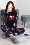 Kadın Welsoft Pijama Takımı Lacikırmızı