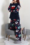 Kadın Welsoft Pijama Takımı Lacikırmızı