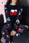 Kadın Welsoft Pijama Takımı Lacikırmızı