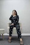Kadın Kaşkorse Pijama Takımı Siyahyıldız
